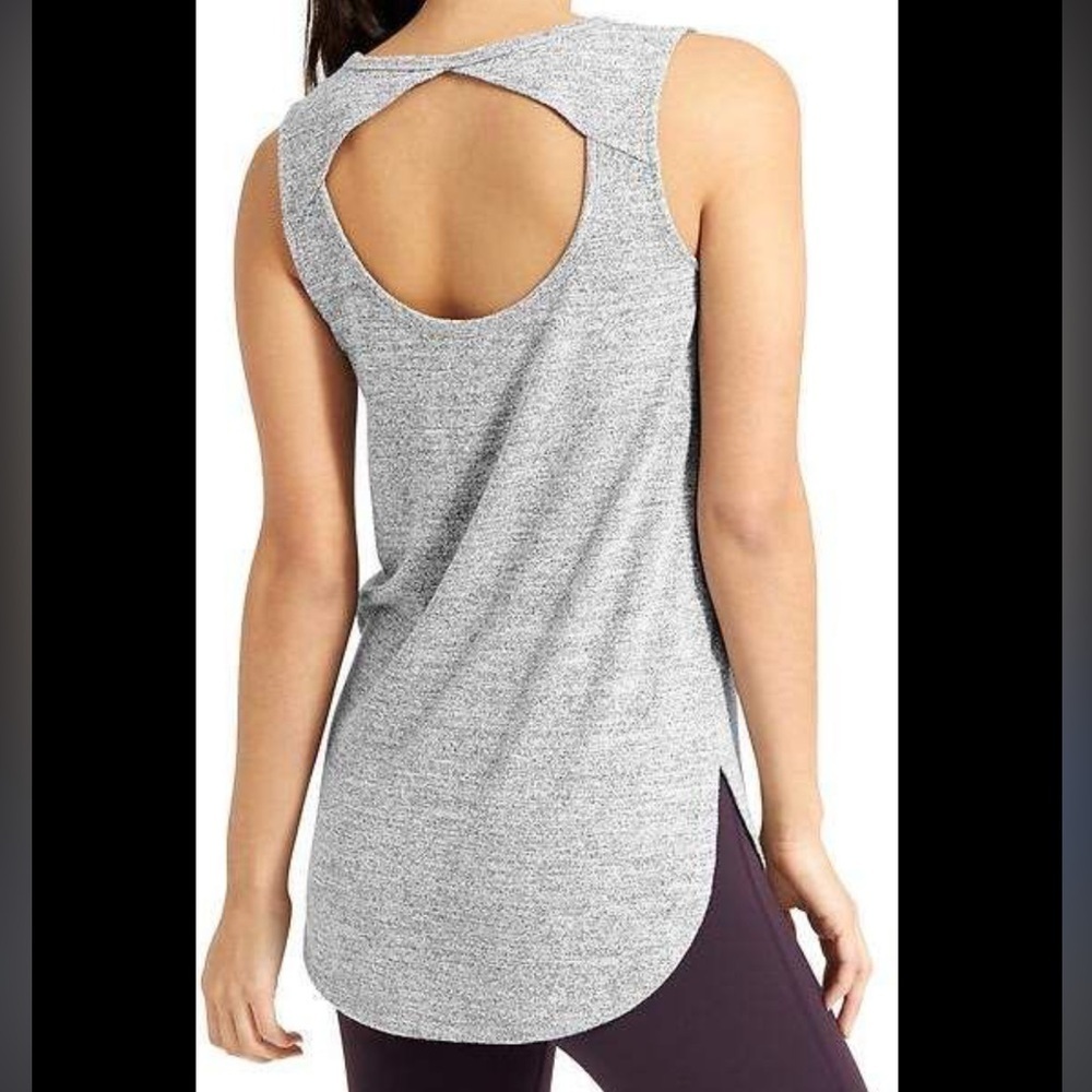Athleta gray pose tank top size XXS
